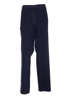 quattro jeans femme de couleur bleu