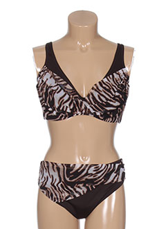 roidal maillots de bain femme de couleur marron