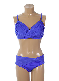 roidal maillots de bain femme de couleur bleu
