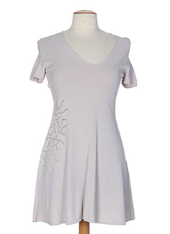 she's so robes femme de couleur gris