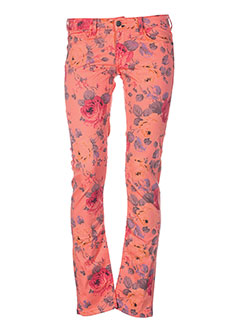 chipie pantalons femme de couleur orange