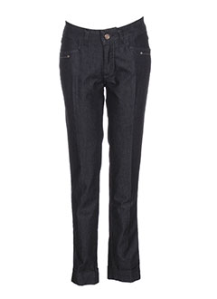 trussardi jeans pantacourts femme de couleur bleu