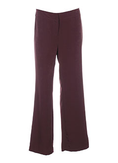 bleu blanc rouge pantalons femme de couleur marron