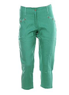 maloka pantacourts femme de couleur vert