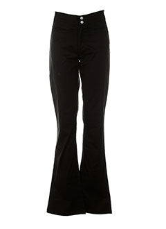 chipie pantalons fille de couleur noir