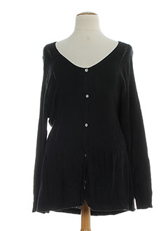 jensen gilets femme de couleur noir