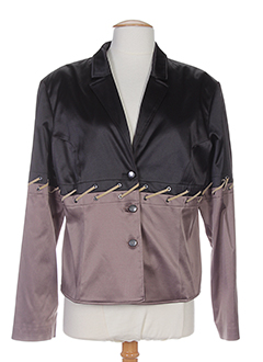 nathalie chaize vestes femme de couleur noir