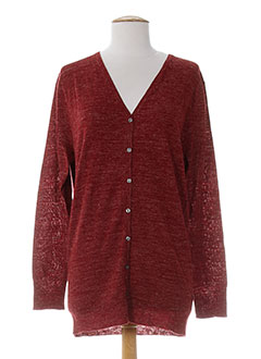  Cardigans  femme de couleur rouge  en soldes pas cher Modz