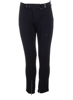 chipie pantalons femme de couleur noir