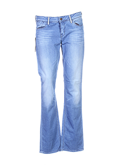 guess jeans femme de couleur bleu