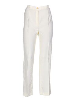 jean biolay pantalons femme de couleur beige