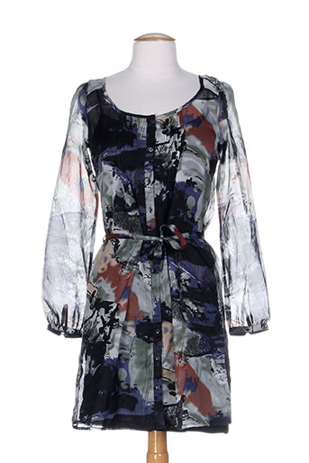 ddp robes femme de couleur bleu