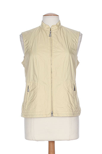 bogner gilets femme de couleur beige