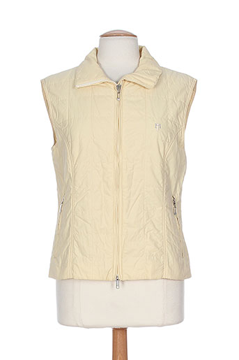 master gilets femme de couleur beige