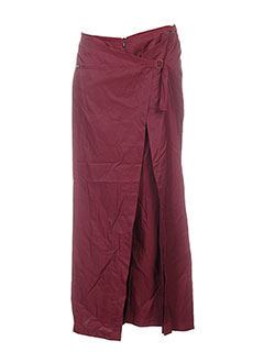 des filles a la vanille pantacourts femme de couleur rouge