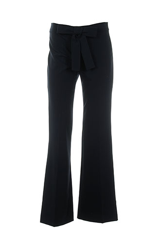 jus d'orange pantalons femme de couleur noir