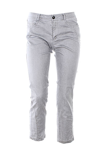 so soon pantalons femme de couleur gris
