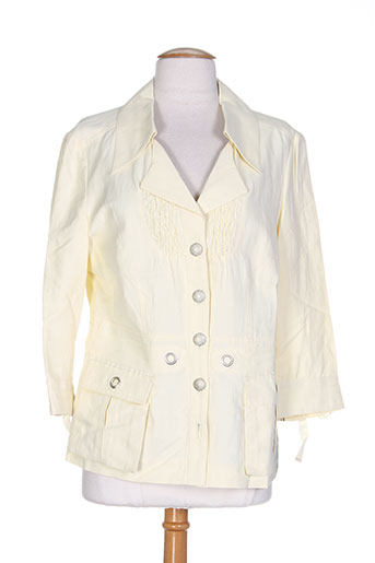 my way vestes femme de couleur jaune