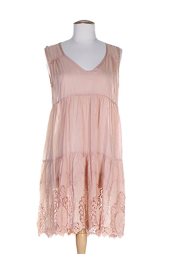 ambre babzoe robes femme de couleur rose
