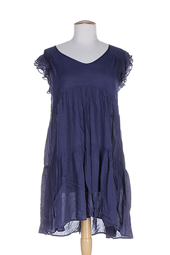 ambre babzoe robes femme de couleur bleu