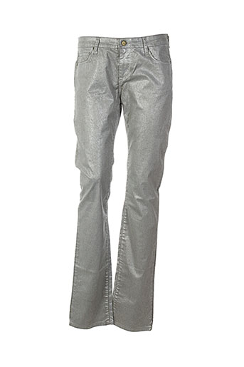 acquaverde jeans femme de couleur gris