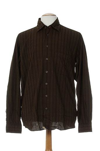 camel active chemises homme de couleur marron