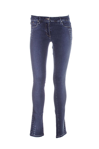 was jeans femme de couleur bleu