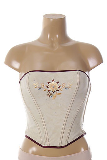 6ixty et 8ight bustier femme de couleur beige (photo) 6ixty et 8ight bustier femme de couleur beige (photo)