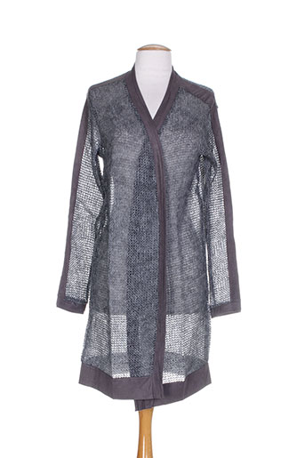 nana nucci gilets femme de couleur marron
