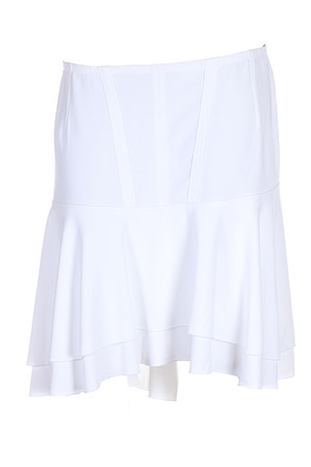 tricot chic jupes femme de couleur blanc