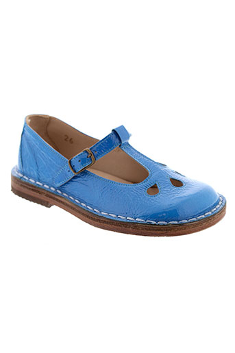 pepe chaussures fille de couleur bleu