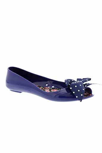 colors of california chaussures femme de couleur bleu