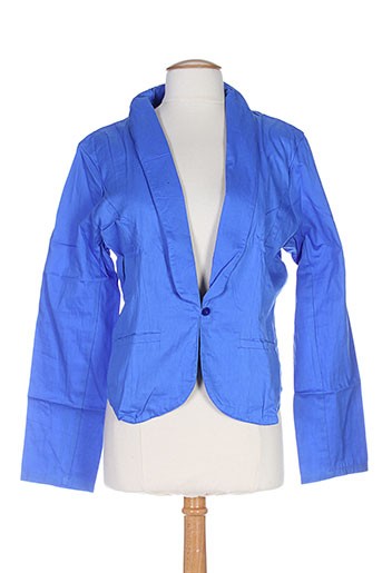 princesse nomade vestes femme de couleur bleu