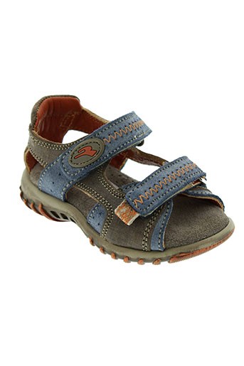 romagnoli chaussures garçon de couleur bleu
