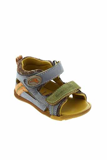 romagnoli chaussures garçon de couleur bleu