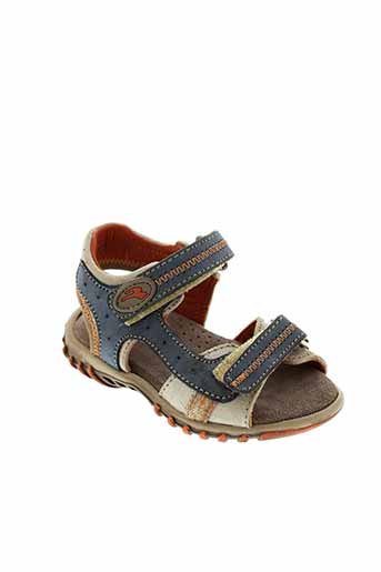 romagnoli chaussures garçon de couleur bleu
