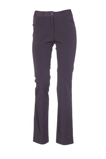 rivieres de lune pantalons femme de couleur violet