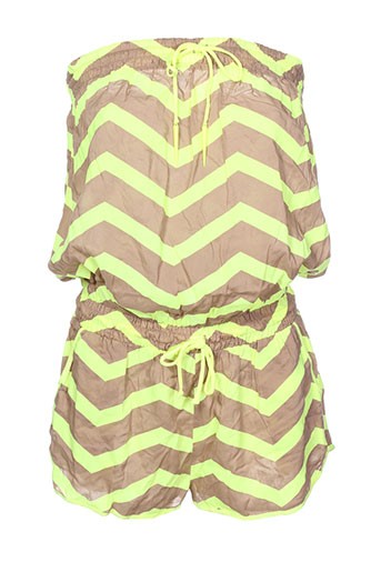 seafolly combinaisons femme de couleur jaune
