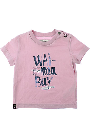 jean bourget t-shirts garçon de couleur rose