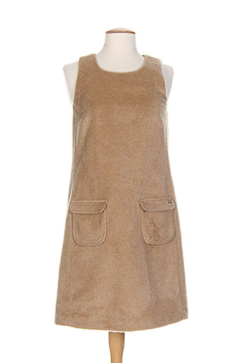 river woods robes femme de couleur beige