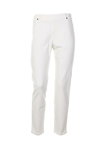 votre nom pantalons femme de couleur blanc
