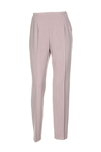 atika pantalons femme de couleur beige