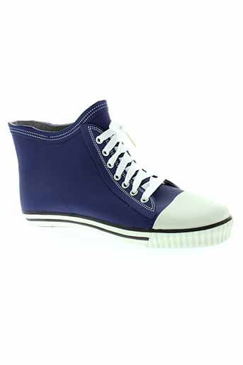 no blues chaussures femme de couleur bleu