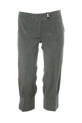la petite francaise pantacourts femme de couleur gris