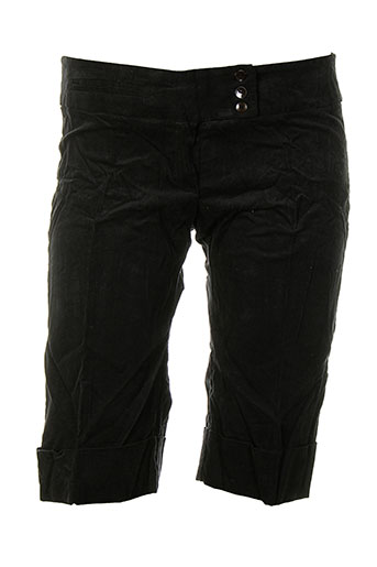 dragon s shorts / bermudas femme de couleur noir