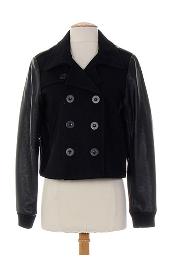 ddp manteaux femme de couleur noir