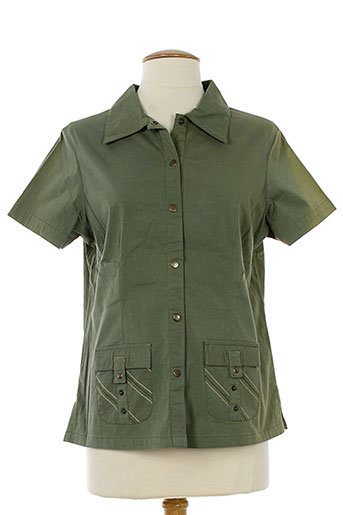 les marins de jac jac chemises femme de couleur vert