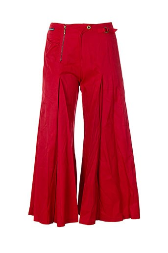 des filles a la vanille pantacourts femme de couleur rouge
