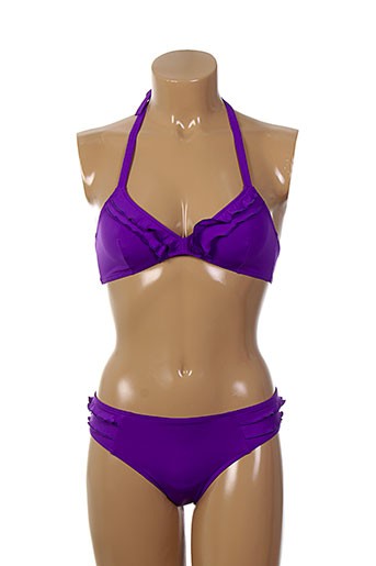 d nu d maillots de bain femme de couleur violet