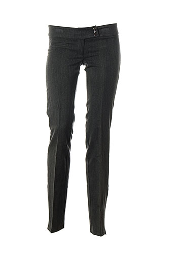 la petite francaise pantalons femme de couleur gris
